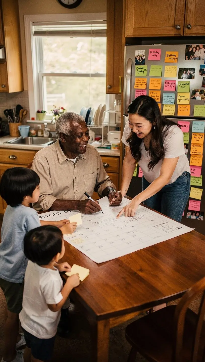 Simple project management process illustration for beginners